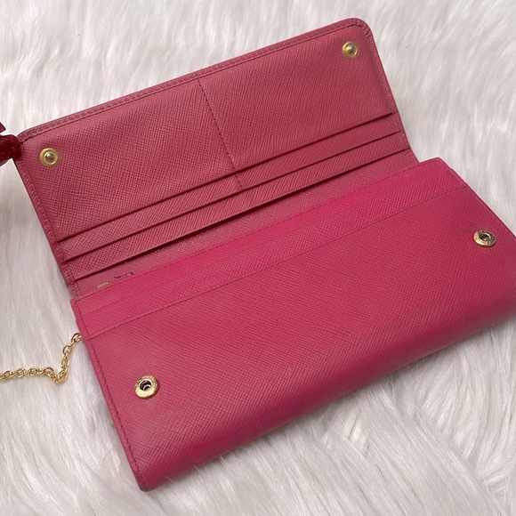 PRADA Saffiano Leather  Wallet - Picture 6 of 13